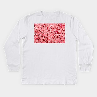 Clover Red Kids Long Sleeve T-Shirt